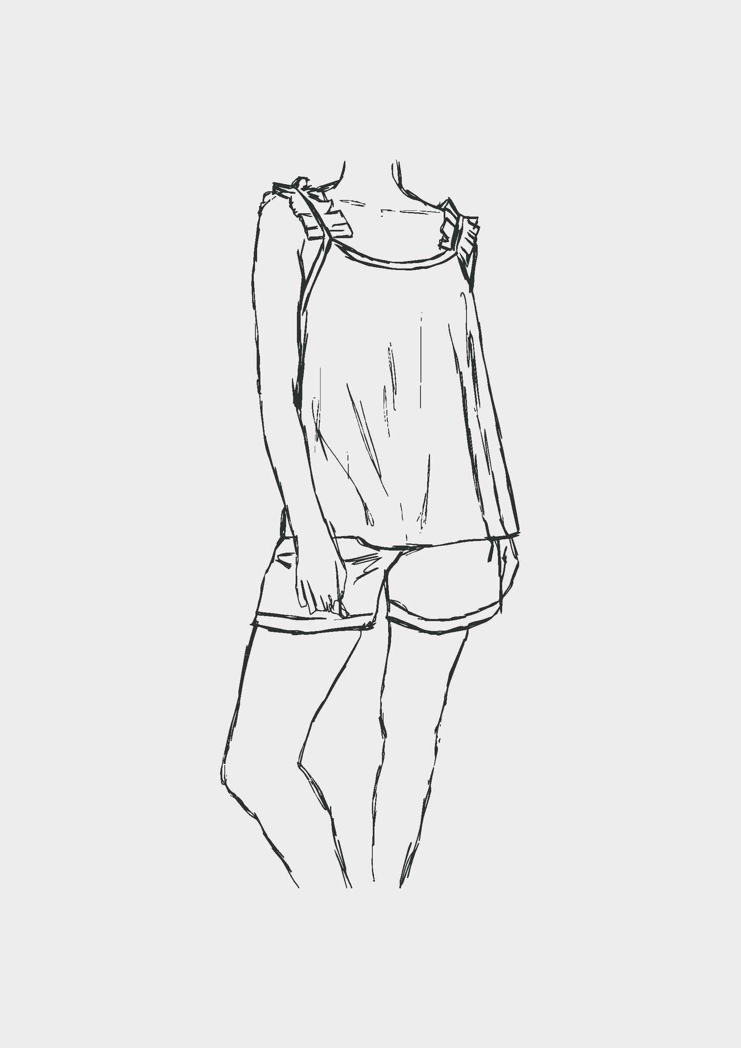 Amazonian leaves and butterflies